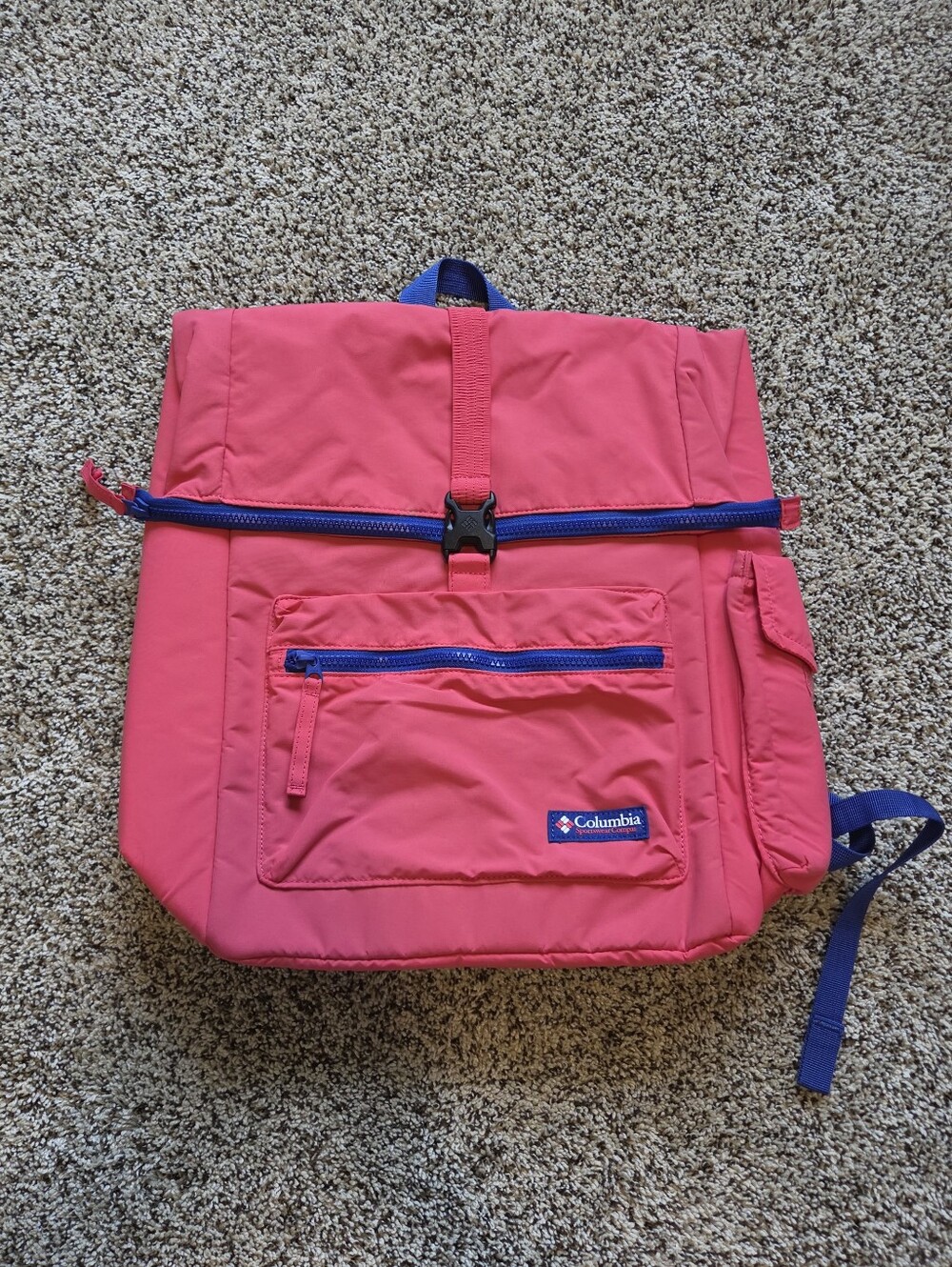 Columbia 22L Popo Zip Top Bright Pink Backpack
